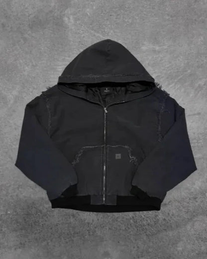 Baron | Vogelscheuche Canva Hoodie met Rits