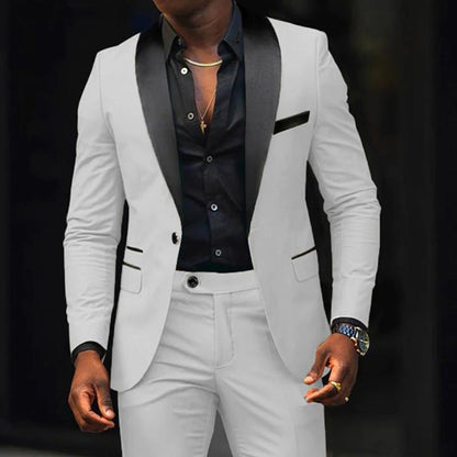 Eleganter Hochzeitsanzug für Herren – Slim Fit und Zeitloses Design
