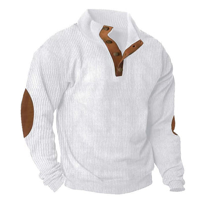 Outdoor-Pullover für Herren | Wetterbeständig, Strapazierfähig